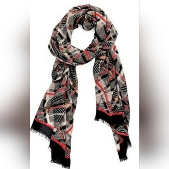 Vera Bradley multi color print scarf NWT - Picture 1 of 5